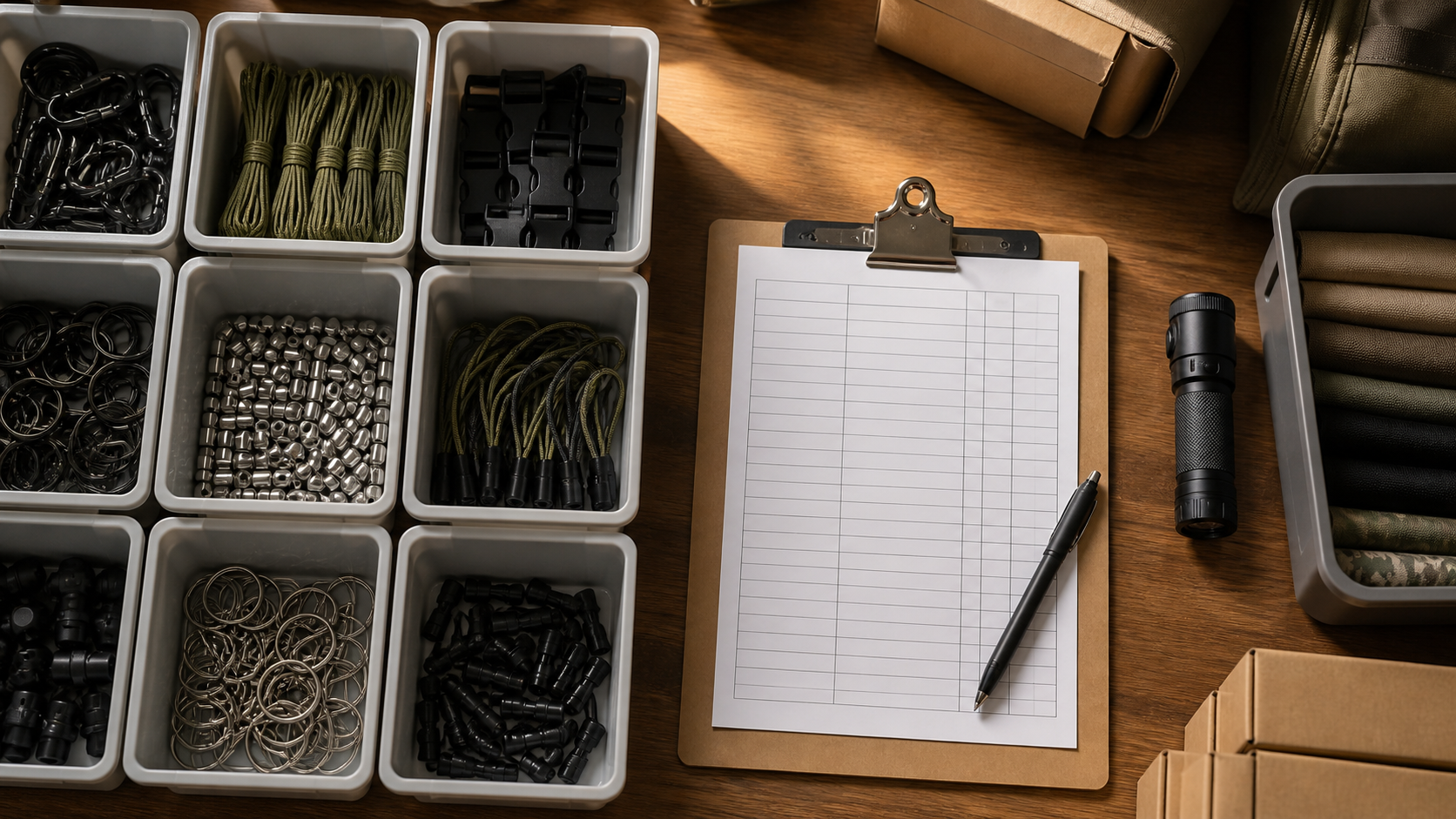 Retail inventory and consignment file prepared for buyer review